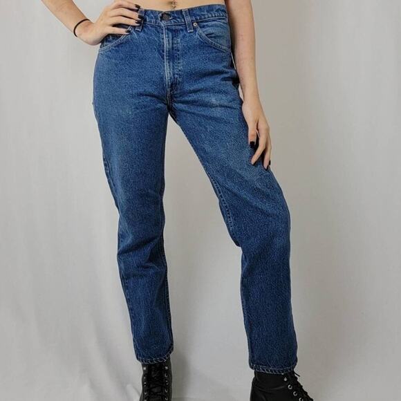 Rare Vintage 1983 Levis 20505 0217 Orange Tab Mom Jeans - Picture 5 of 9